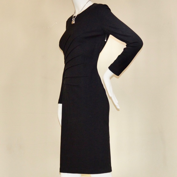 Armani Collezioni Black Sheath  Dress  Made in Italy 🇮🇹 - Picture 12 of 12